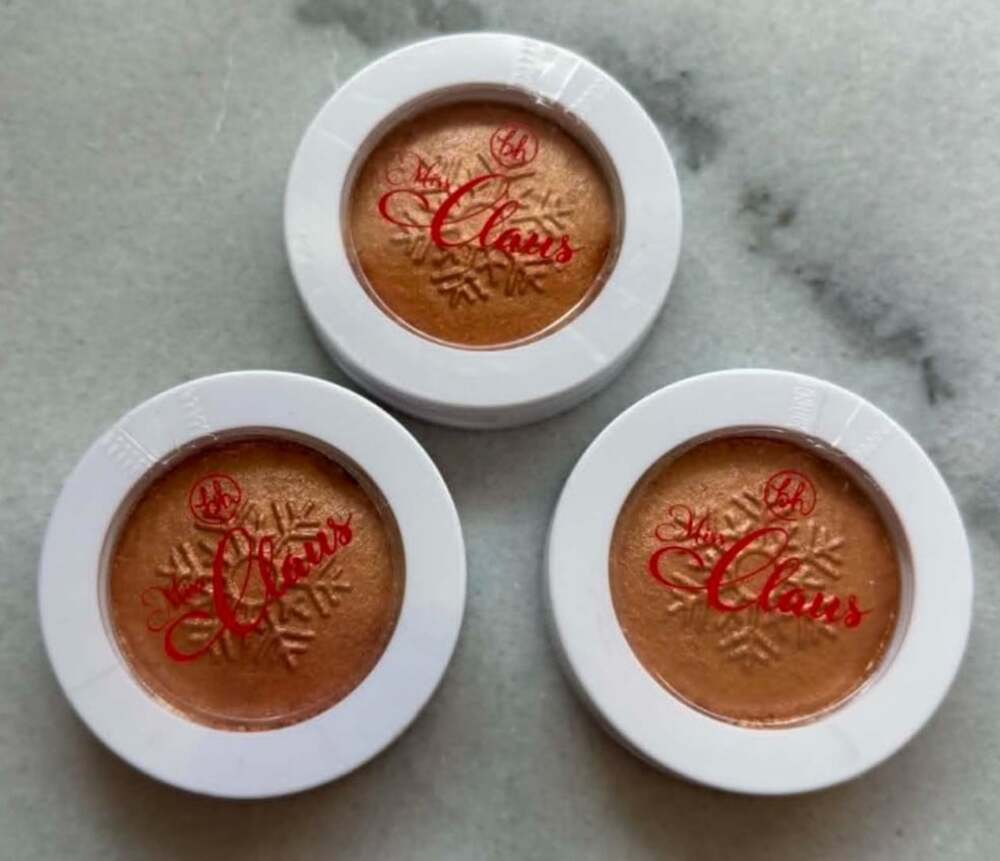 Bh Cosmetics Miss Claus Cream Shadow Gilded Eyeshadow Single Lot of 3